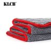 KLCB Coral Fleece Absorbent Car Wash Towel 60*160cm- Multifunctional Drying & Detailing Towel