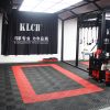 6 KLCB  1.8 Strengthen Plastic Floor Heavy Duty Car Garage Floor Mat Plastic Interlocking Floor Tiles Floor Mat  KA-T009-2