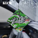 KLCB Car Hanging Scented Tablet Remove Car Odor Long-lasting Fragrance